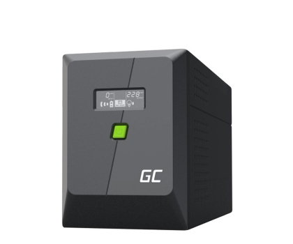 UPS (zasilacz awaryjny) Green Cell UPS PowerProof (2000VA/1200W, LCD) UPSLM1200